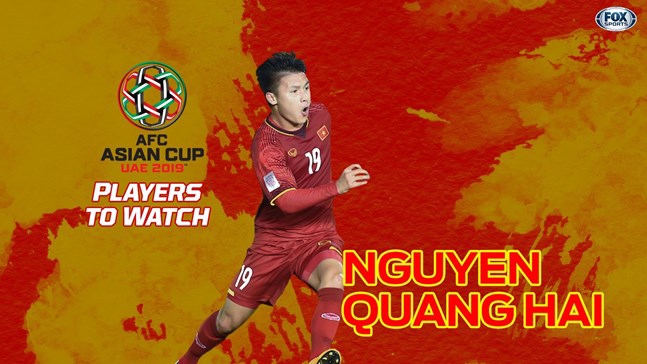 Asian Cup 2019  Fox Sports Asia apprécie le rôle de Nguyên Quang Hai