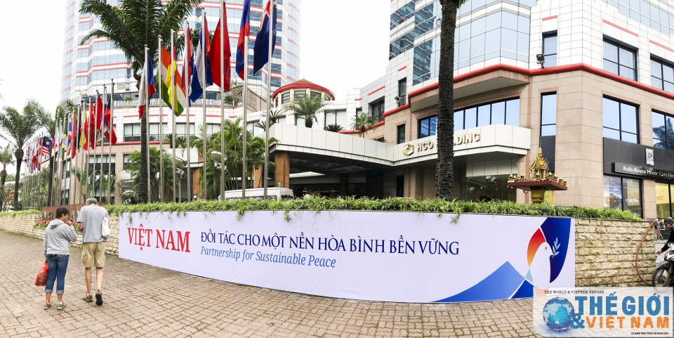 Les rues de Hanoï colorées avant le 2e Sommet Etats-Unis - République populaire démocratique de Corée RPDC