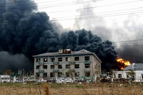 La Chine à nouveau frappée par une explosion chimique 47 morts