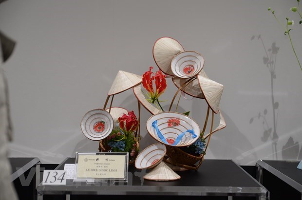 Le Vietnam prend part pour la première fois à l exposition d Ikebana au Japon