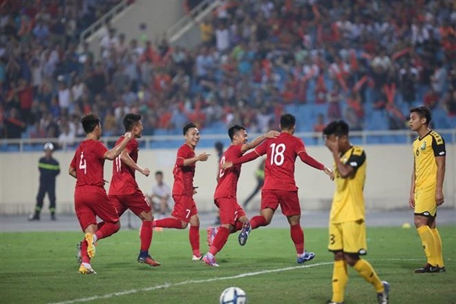 Football le Vietnam bat le Brunei au score 6-0