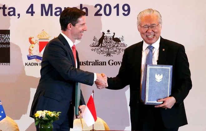 Signature de l’Accord de partenariat économique global Indonésie - Australie