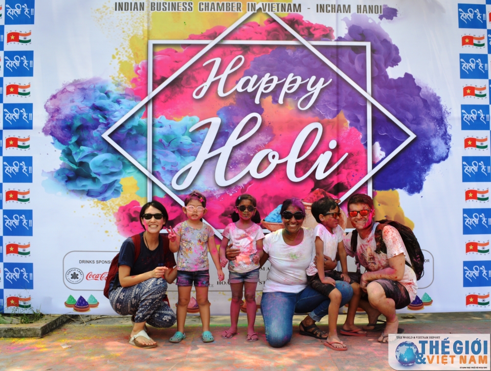 Holi 2019 - Festival des couleurs indiennes au cœur de Hanoï