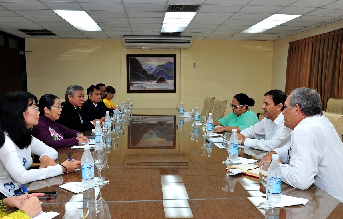 Ho Chi Minh-Ville sonde les opportunités de coopération avec Cuba