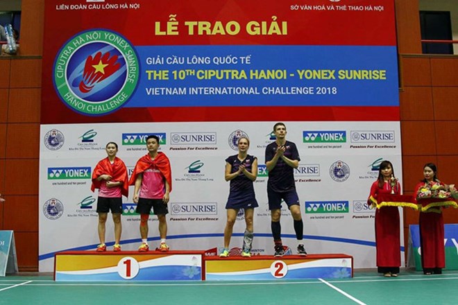 Plus de 290 athlètes au Tournoi international de badminton de Hanoi
