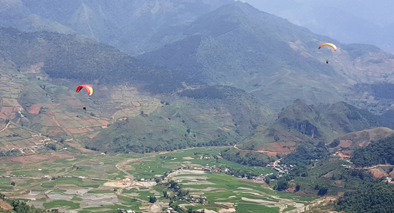 Bientôt le Festival de parapente de Mu Cang Chai