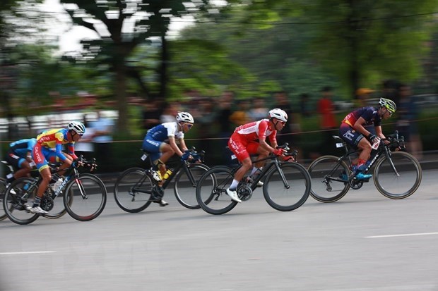 Début de la course cycliste par étapes Direction Diên Biên Phu 2019