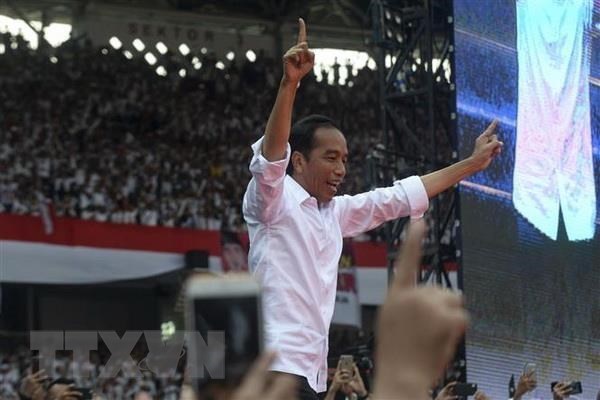 Indonésie Joko Widodo proclame sa victoire pour un second mandat