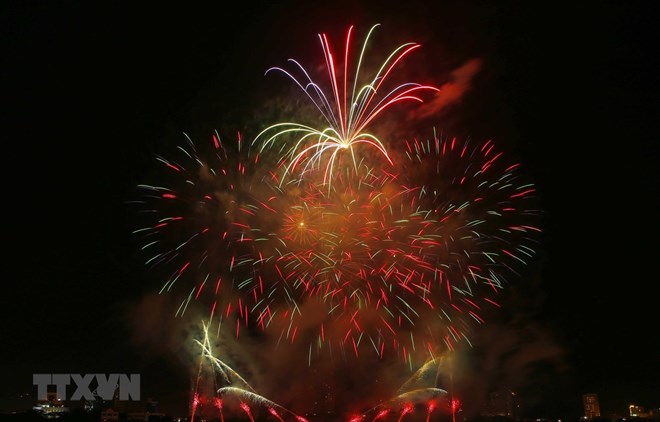 Ouverture du Festival international de feux d’artifice de Da Nang 2019