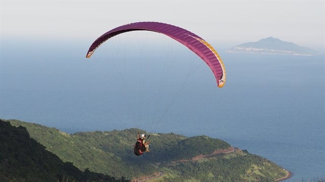 Des parapentes survoleront l île Ly Son