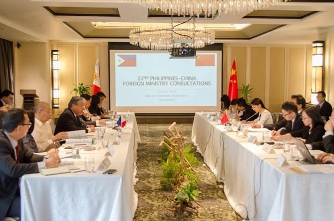 La 22e consultation diplomatique entre les Philippines et la Chine