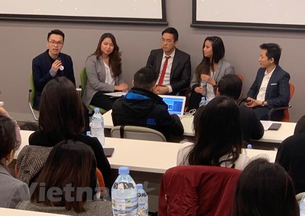 Les étudiants vietnamiens en Australie enthousiastes pour un concours de startup