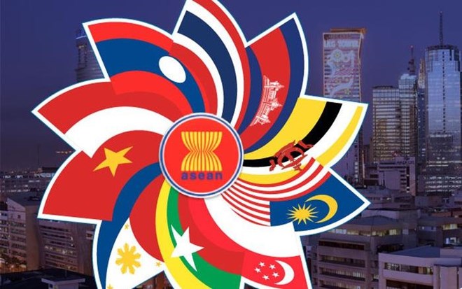 Célébration du 52e anniversaire de la fondation de l ASEAN à Ho Chi Minh-Ville