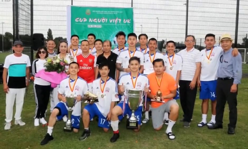 Coupe de football 2019 pour les Vietnamiens au Royaume-Uni