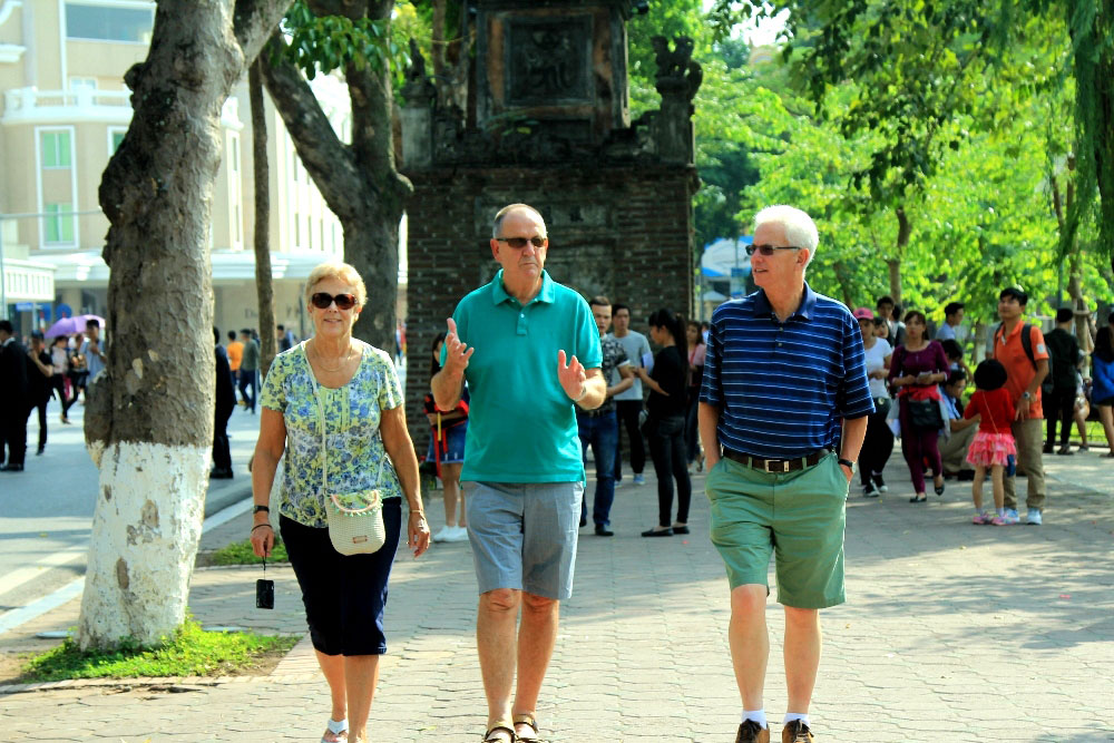 Hanoi hausse annuelle de plus de 10 du nombre de touristes