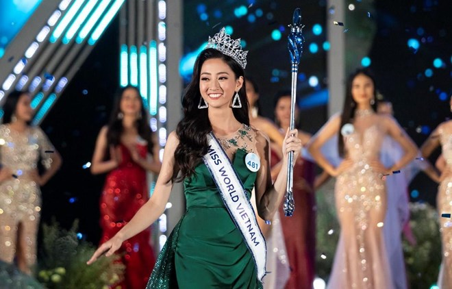 Luong Thuy Linh sacrée Miss Monde du Vietnam 2019