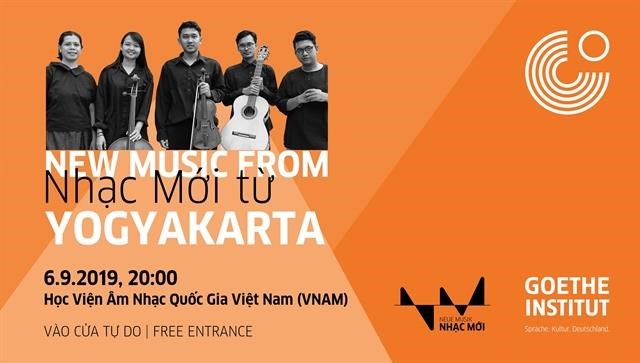 Un ensemble indonésien joue de la musique contemporaine à Hanoi