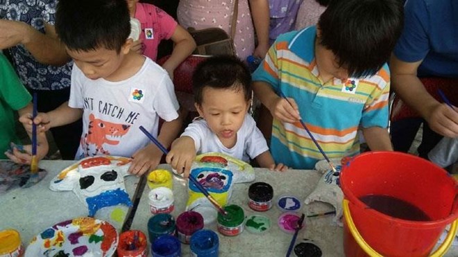 Festival de la mi-automne diverses activités au Musée des beaux-arts à Hanoi