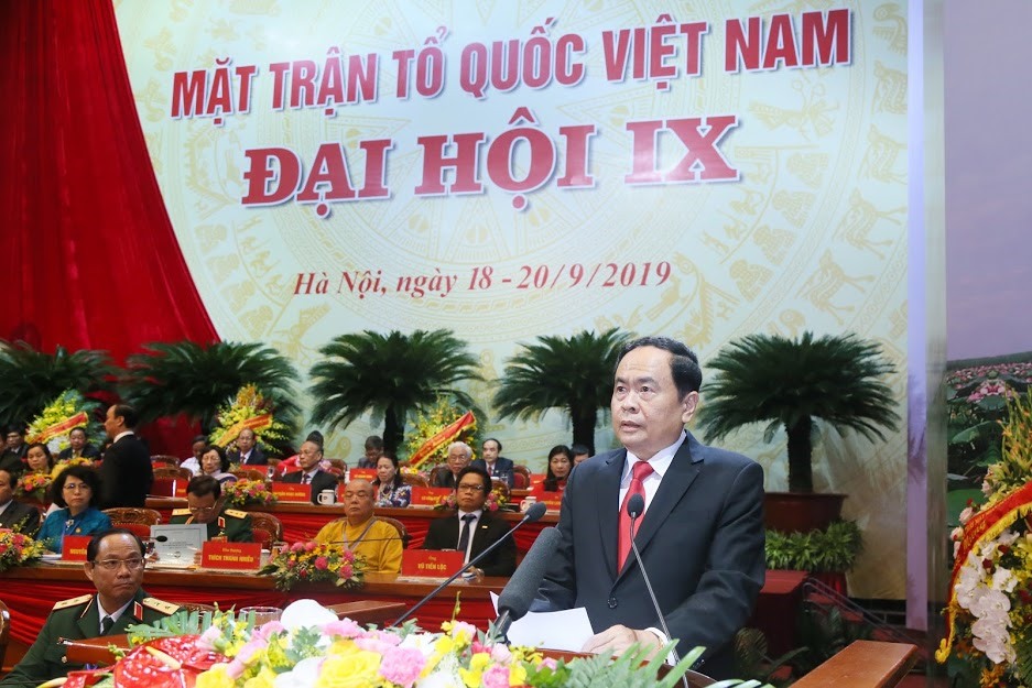 Ouverture du 9e Congrès national du Front de la Patrie du Vietnam