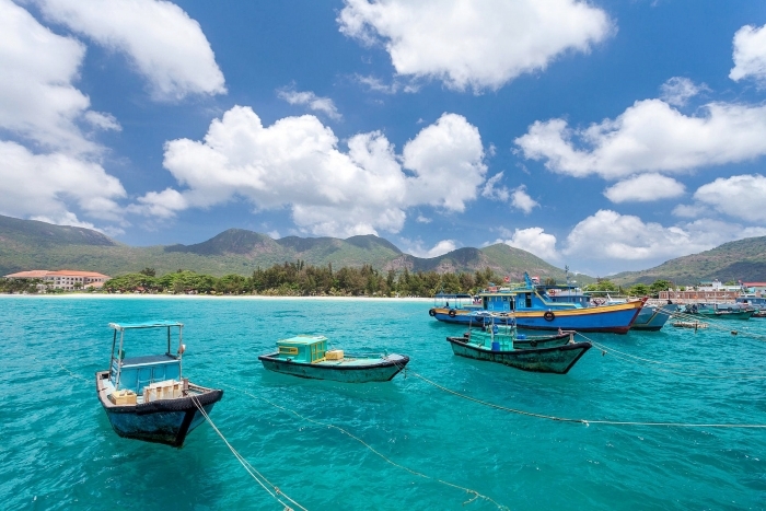 L île de Con Son parmi les lieux où l on trouve l eau la plus bleue au monde