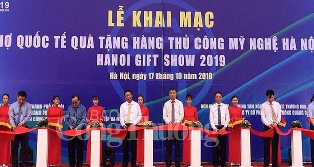 Ouverture de la Foire Hanoï Gift Show 2019