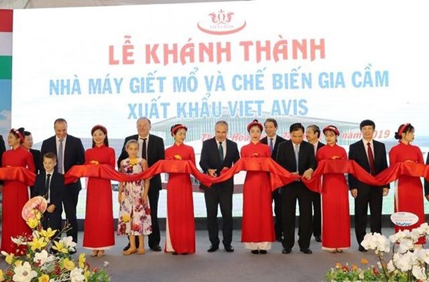 Inauguration de l’usine de transformation de la volaille Viet Avis à Thanh Hoa