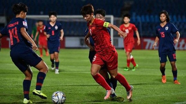 Championnat d’Asie de football féminin U19 le Vietnam bat la Thaïlande