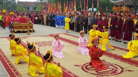 Festival de l’ancien village Viêt à Phu Tho