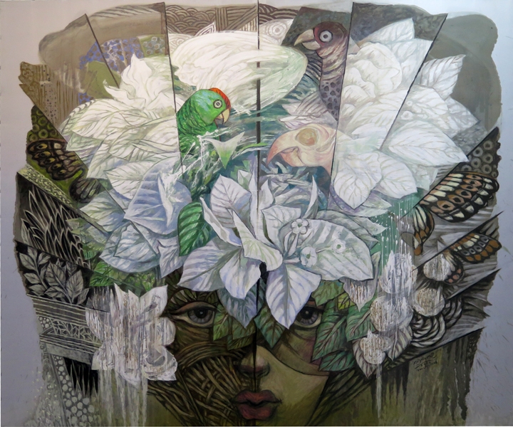 Beaux-arts Des artistes asiatiques à une exposition à Hanoi