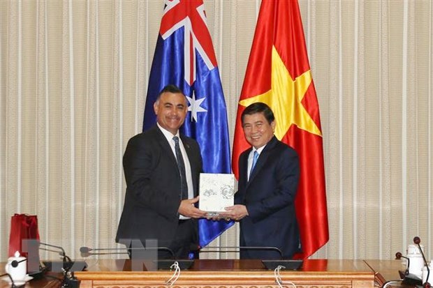 Renforcement de la coopération entre Ho Chi Minh-Ville et la Nouvelles-Galles du Sud