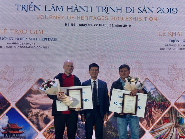 Remise des prix du concours de photos sur le patrimoine du Vietnam 2019