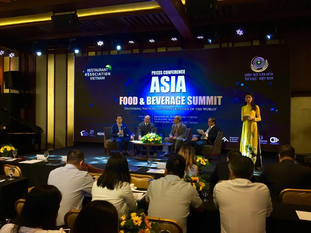 Sommet des aliments et boissons d Asie pour promouvoir la cuisine vietnamienne