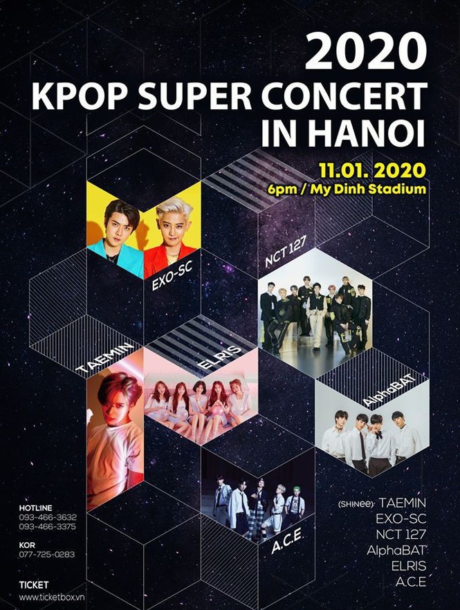 Le grand concert de K-Pop 2020 aura lieu le 11 janvier à Hanoï
