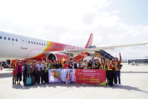 Vietjet inaugure trois nouvelles lignes vers Dà Nang