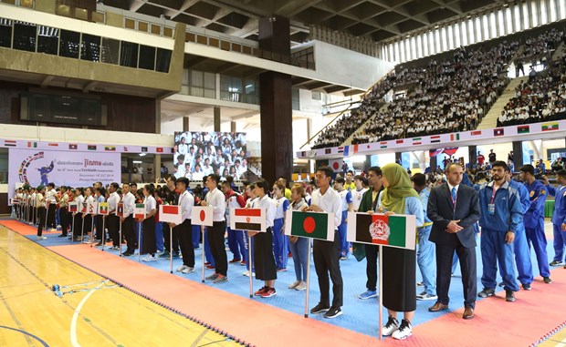 Le Vietnam remporte le titre du 6e Championnat du monde de Vovinam