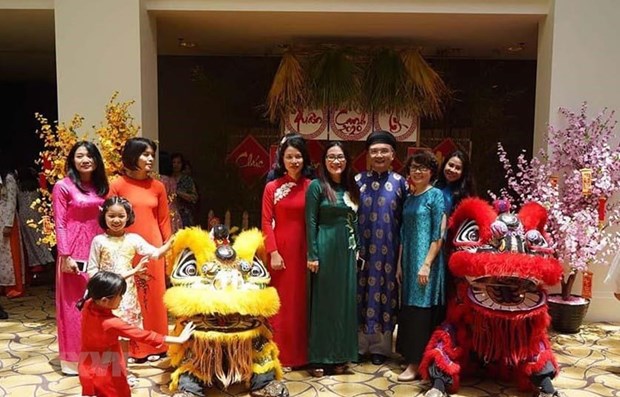 Des Vietnamiens en Australie célèbrent le Nouvel An lunaire 2020