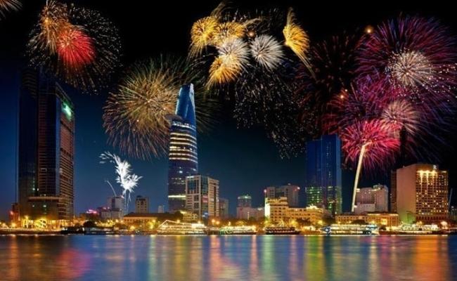 Têt du Rat 2020 tirs de feux d artifice dans 7 sites à Hô Chi Minh-Ville