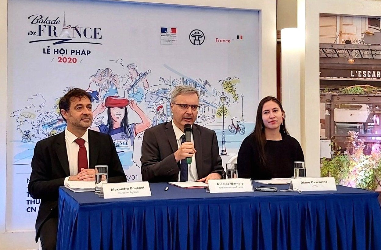 «Balade en France», occasion de découvrir la culture et la cuisine française à Hanoï