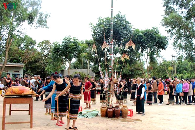 Dak Lak  fête du nouveau riz de l’ethnie Xê Dang