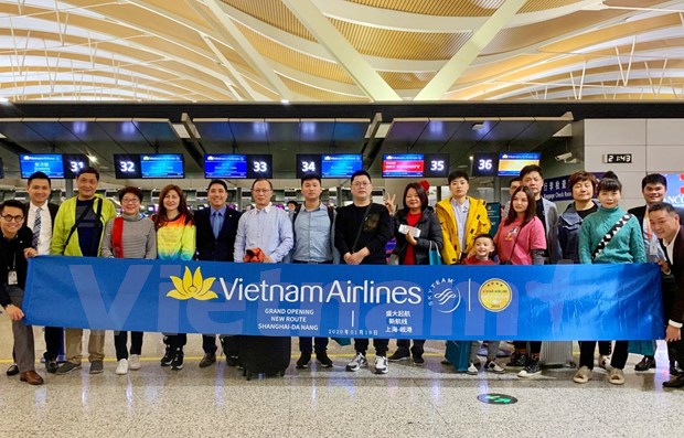 Vietnam Airlines ouvre une ligne aérienne entre Da Nang et Shanghai Chine