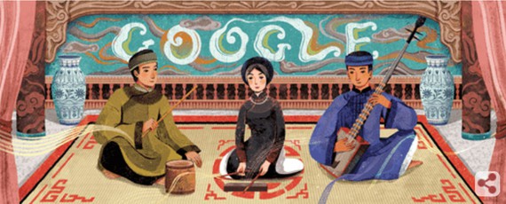 Le Ca Tru du Vietnam honoré par Google