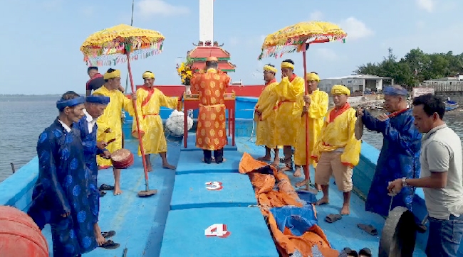 Fête de la prière pour la bonne pêche à Quang Nam