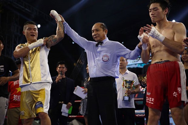 Le boxeur Truong Dinh Hoang remporte la ceinture de la WBA d Asie