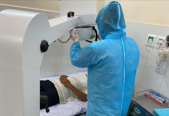 HCM-V À l intérieur d un hôpital de 300 lits pour le traitement de Covid-19