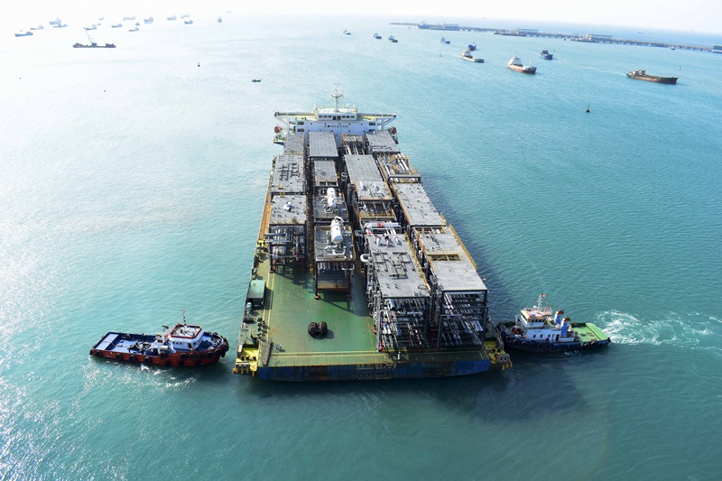Doosan Vina achève une commande de 39 modules pour une raffinerie émiratie
