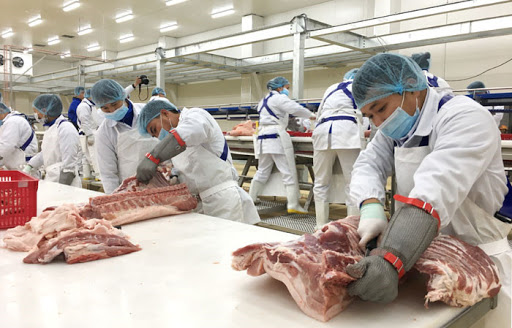 Hausse des importations natioanles de viande porcine