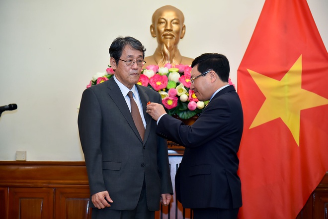 L’ambassadeur japonais au Vietnam à l’honneur