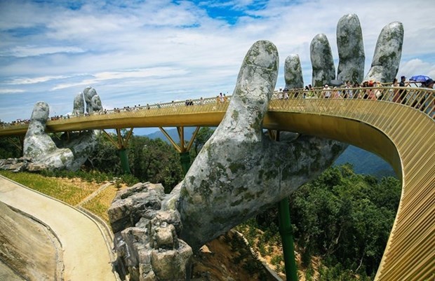 Le pont d’Or au Vietnam parmi les plus beaux ponts du monde
