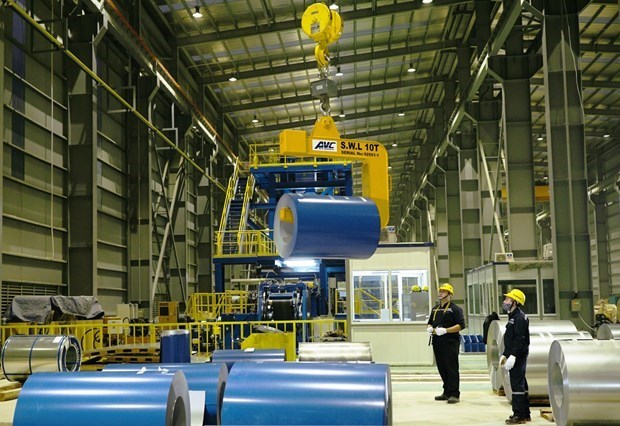 Les exportations d acier de construction de Hoa Phat ont augmenté de 17 en avril