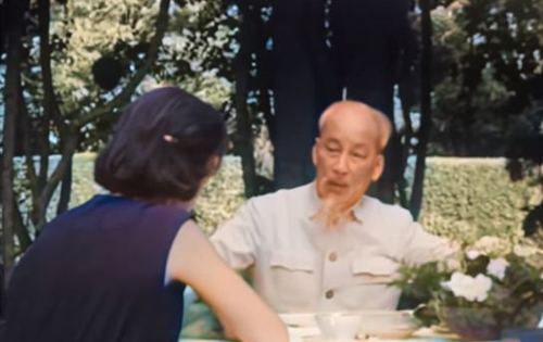 Une vidéo recolorisée sur le Président Ho Chi Minh fait le buzz sur les réseaux sociaux